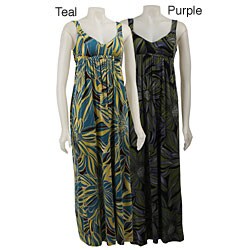 Renee C. Women's Printed Maxi Dress