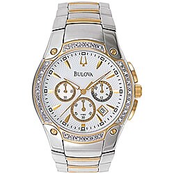 Bulova Men's Marine Star Diamond Chronograph Watch