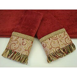 Sherry Kline Swirl Paisley 3-piece Decorative Towel Set
