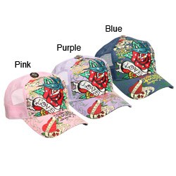 Ed Hardy Men's 'Love Bird' Rhinestone Cap