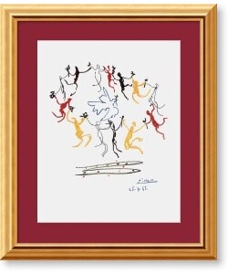 Pablo Picasso 'Dance of Youth' Framed Art Print