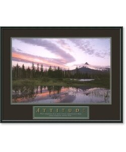 'Attitude - Moonrise' Framed Art Print
