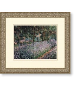 Monet 'Artist's Garden at Giverny, 1900' Framed Art Print