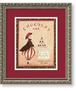 Katharine Gracey 'Chocolat, Paris' Framed Art Print