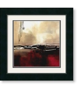 Laurie Maitland 'Symphony in Red and Khaki I' Framed Art Print
