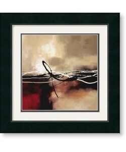 Laurie Maitland 'Symphony in Red and Khaki II' Framed Art Print
