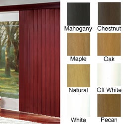 ProWood Faux Wood Vertical Blinds (102 in. W x Custom Length)