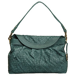 Elliott Lucca 'Serra' Azure Leather Hobo Handbag