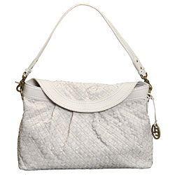 Elliott Lucca 'Serra' Eggshell Leather Hobo