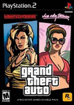 PS2 - Grand Theft Auto Double Pack: Liberty City Stories & Vice City Stories