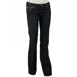 FINAL SALE Kasil Women's 'Sierra' Dark Wash Bootcut Jeans