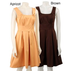 Calvin Klein Women's Sleeveless Cotton Sateen Sundress