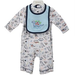 Absorba Infant Boy's Dinosaur Print 2-piece Outfit