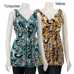 Simply Irresistible Women's Paisley-print Tank Top