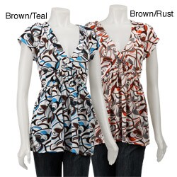 FINAL SALE Simply Irresistible Women's Faux Wrap Shirt