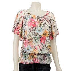 FINAL SALE Simply Irresisitible Women's Ruched-waist Top
