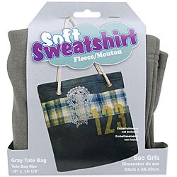 Blumenthal Lansing Dark Grey Fleece Tote
