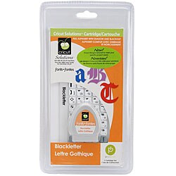 Cricut Blackletter Die Cutting Cartridge