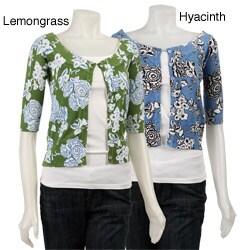 Kersh Women's Off-shoulder Cardigan