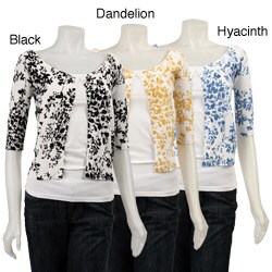 Kersh Women's Off-shoulder Cardigan