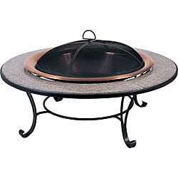 Granite Firepit Combo with Screen