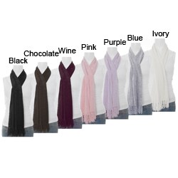Adi Classic Collection Solid Chenille Scarf