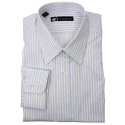 Hart Schaffner Marx Men's Complex Blue Shirt