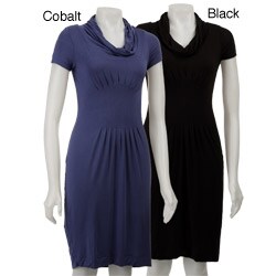 Kische Women's Waterfall Neck Dress