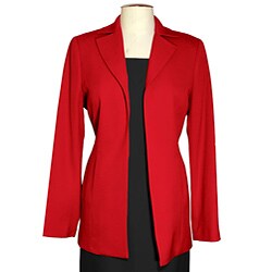 Austin Reed Women's Petite Red Wool Gabardine Jacket