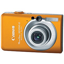 Canon PowerShot SD1200 IS 10MP Orange Digital Camera