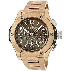 Le Chateau Men's Sports Dinamica Rose Goldtone Watch.