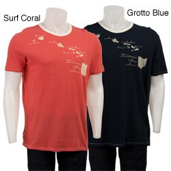 Loomstate Men's Organic Cotton Hawaii Map T-shirt