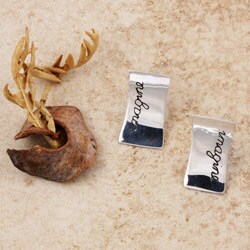Sterling Silver 'Imagine' Earrings (USA)