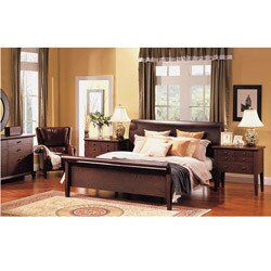 Abbyson Living Novara 5-piece Cal-King Sleigh Bedroom Set