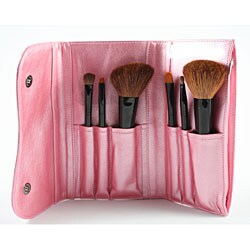 Danielle Pink Makeup Brush Set