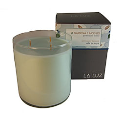 La Luz Vela de Soya Gardenia 20-oz Candle (Pack of 2)