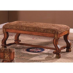 Solid Antique Oak Bench