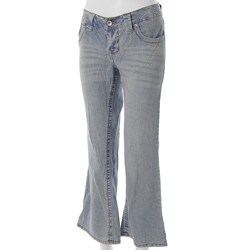 Paris Blues Women's Plus Size Flare-leg Jeans