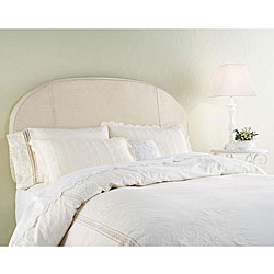 Diamond Matelasse Ivory Air-cushioned Inflatable Headboard