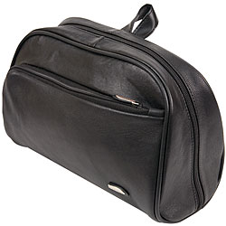 Travelon Leather Zip-top Toiletry Kit