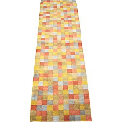 Indo Tibetan Multi-colored Runner (2'5 x 8')