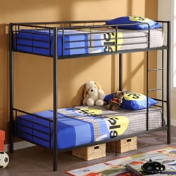 Sunset Black Twin/ Twin Bunk Bed