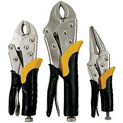 Lock Grip 3-piece Pliers Set