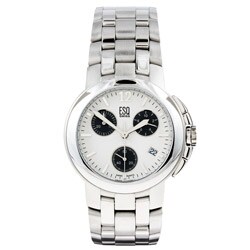 ESQ Crestone Collection Men's Steel Chronograph Watch