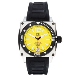 ESQ Blackfin Collection Men's Yellow Dial Diver's Watch