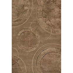 Brown Area Rug (7'6 x 9'6)