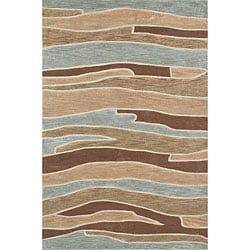 Blue Brown Rug