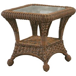 Bali Wicker End Table