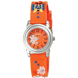 Activa by Invicta Girl's Orange Flower Watch
