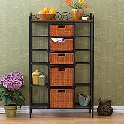 Shelves With Baskets